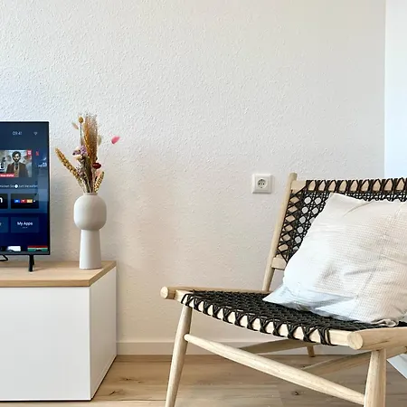 Modern 2-bedroom Near Messe 2-4 Guests