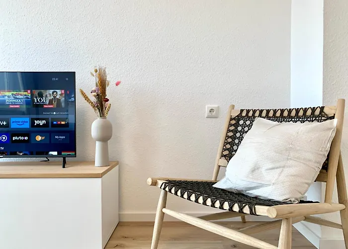 Modern 2-bedroom Near Messe 2-4 Guests